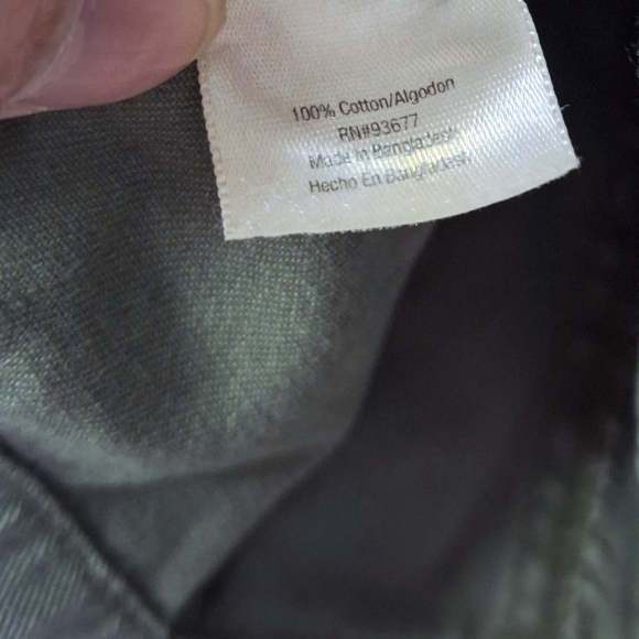 St. John's Bay 4 Pockets Utility Cargo Jacket 100% Cotton Green Medium - Picture 11 of 11